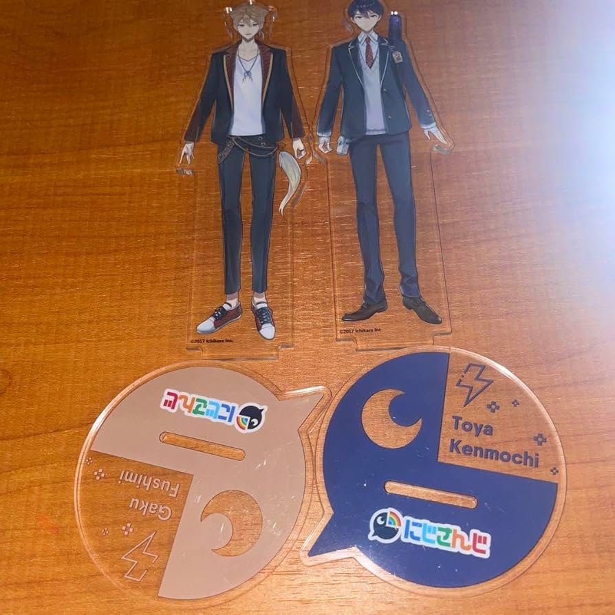 にじさんじ VtuberLand 2期生 缶バッジ 剣持刀也 伏見ガク 咎人 7周年 「ランダムチェキ」「缶バッジ」伏見ガク剣持刀也